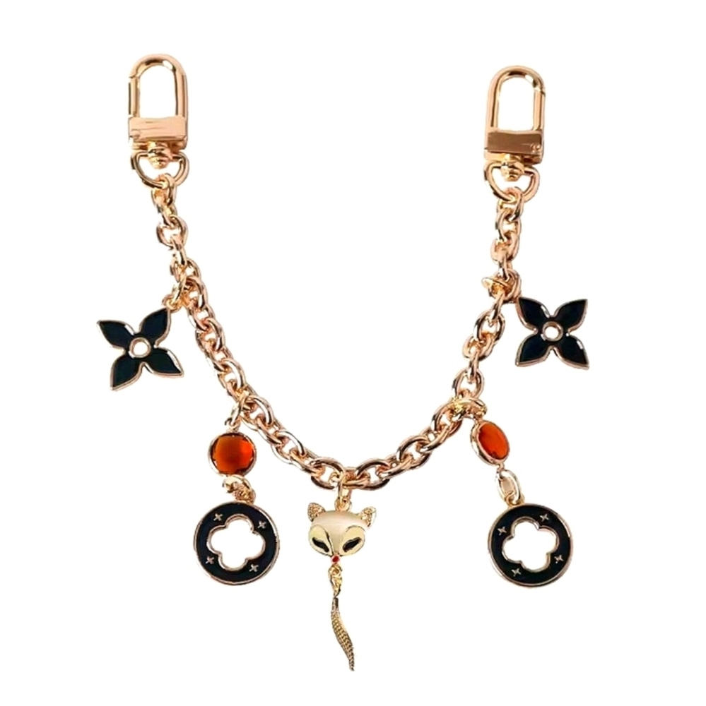 Monogram Bag or Purse Charm Chain